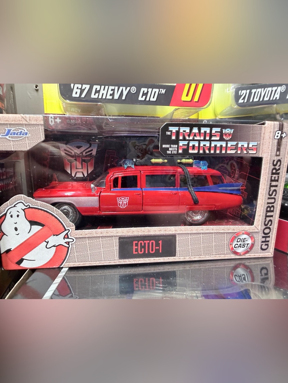 Ecto-1 Kids Vehicle Toy - Red by Transformers
